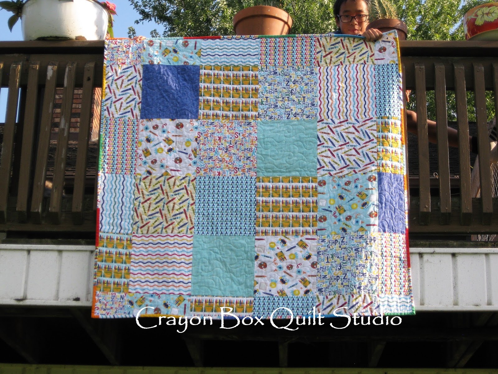 Crayon Box Quilt Studio Baby Rory's Crayons