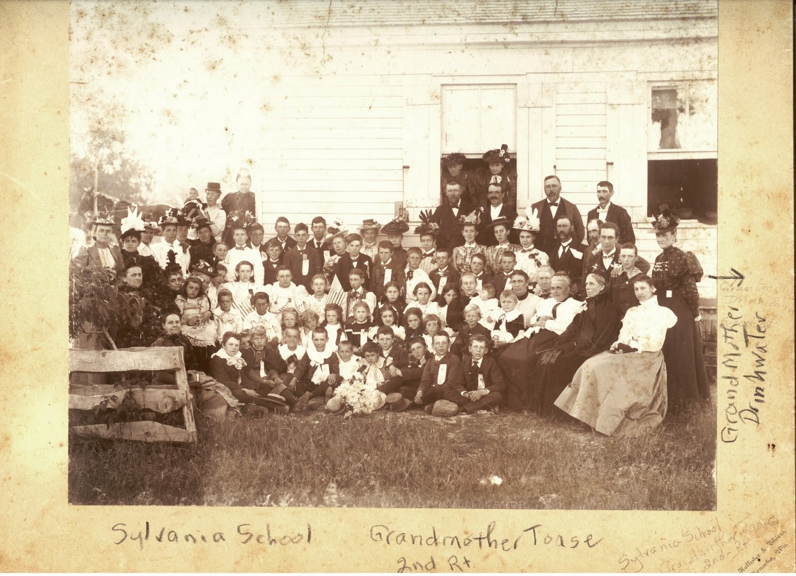 Somers Wisconsin Pioneer History Sylvania School in Yorkville
