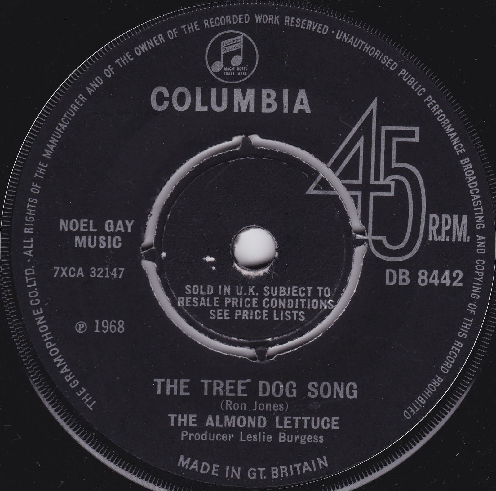 Left and to the Back The Almond Lettuce Tree Dog Song/ To Henry With