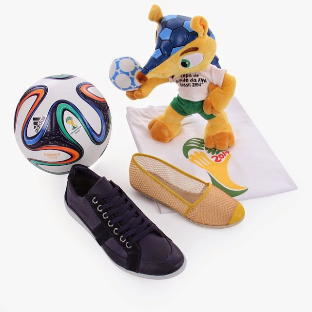 Passarela já está em clima de Copa do Mundo!