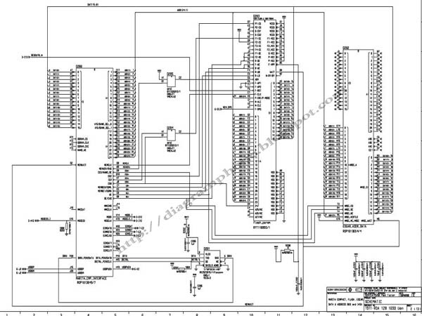 Sony Ericson W300 Schematic Diagram - Phone Diagram