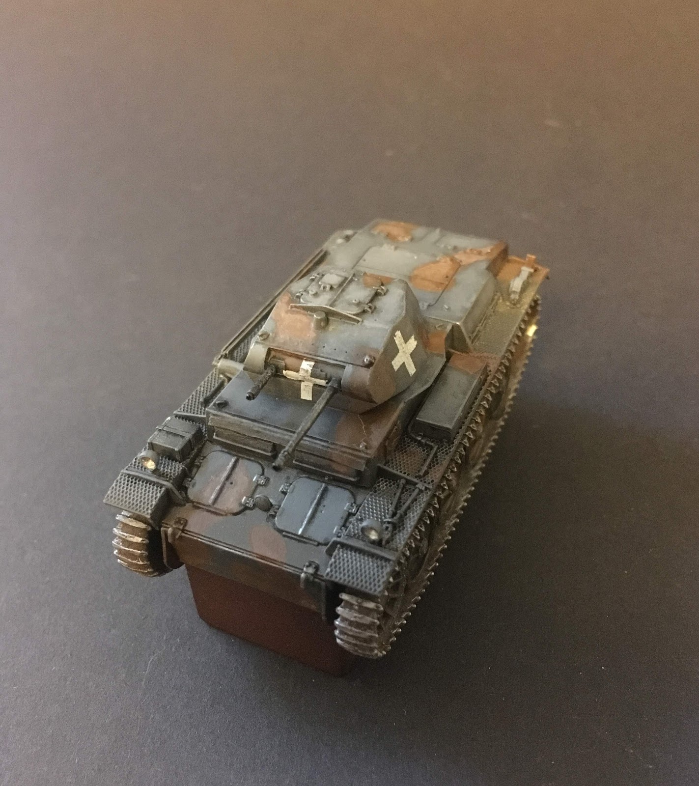 Finished Product S-Model CP0081 1/72 WWII German Pz.Kpfw.II Ausf.C Car No 312 