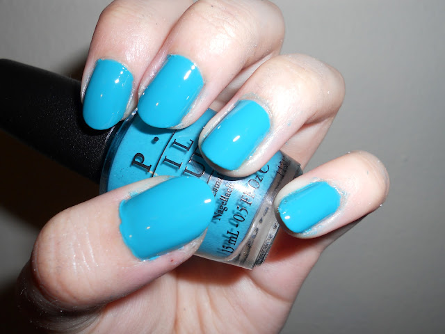 The Nail Polish Rehab Candidate: OPI Fly Topped Off with Flakies!!!