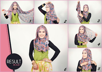 Gambar Cara Memakai Jilbab Modern Gambar Cara Memakai Jilbab Modern Yang Modis Dan Mudah