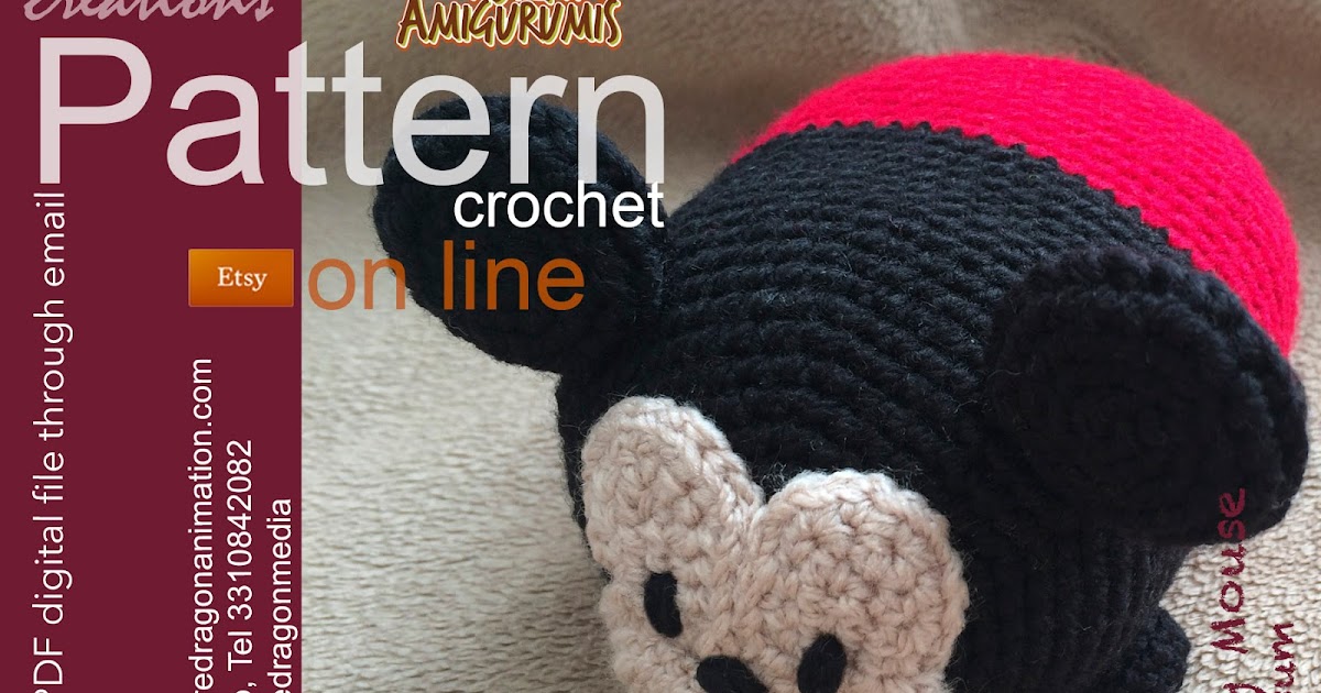 #Patron #Crochet #TsumTsum #MickeyMouse