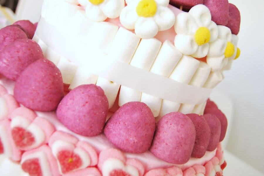 Tutorial tarta de chuches para boda