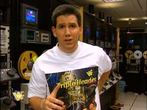 WWF / WWE - In Your House 3 - Triple Header - Todd Pettengill hosted the In Your House preshow