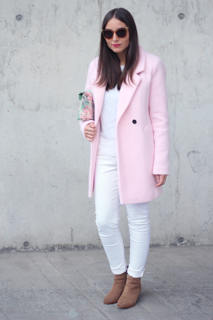 ALL THAT SHE WANTS - blog de moda: Abrigo rosa pastel