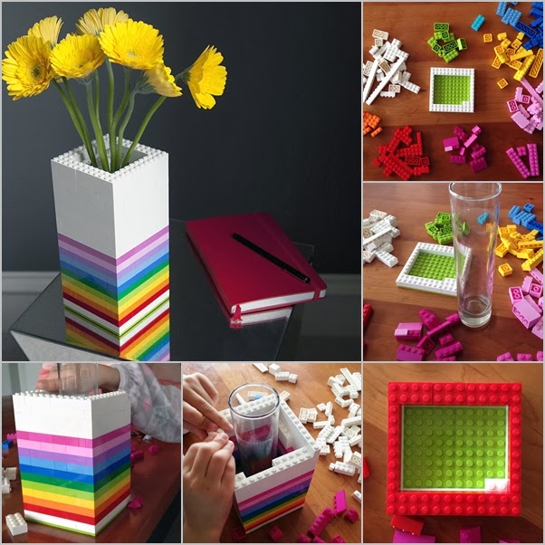 DIY LEGO Vase Diy And Crafts