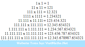 Xem nhung quy luat so thu vi I - Ve dep toan hoc so 3