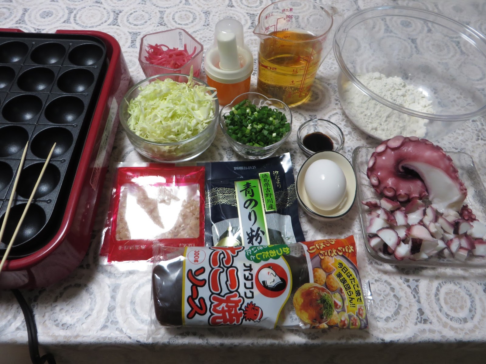 Cooking" "Takoyaki"
