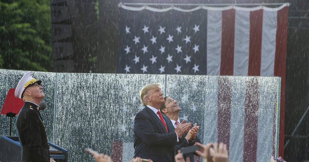 Trump erzählt nur Quatsch bei seiner Rede