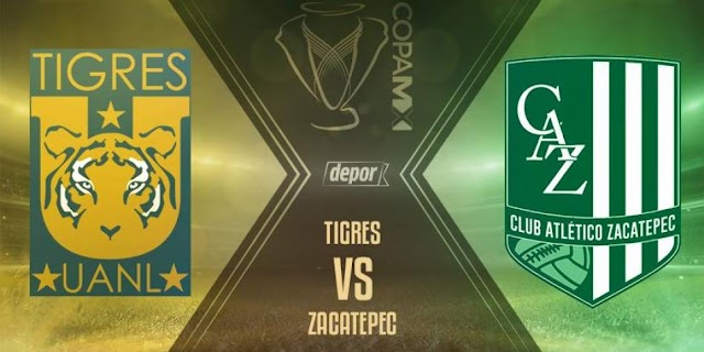Tigres vs Atlético Zacatepec en vivo - ONLINE  Copa Mx. Grupo 5 12/09/2017