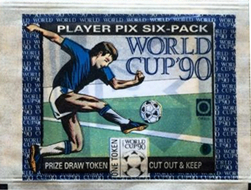 C234 Roberto Bettega Golden Goal Special #M Orbis World Cup 1990 Sticker 