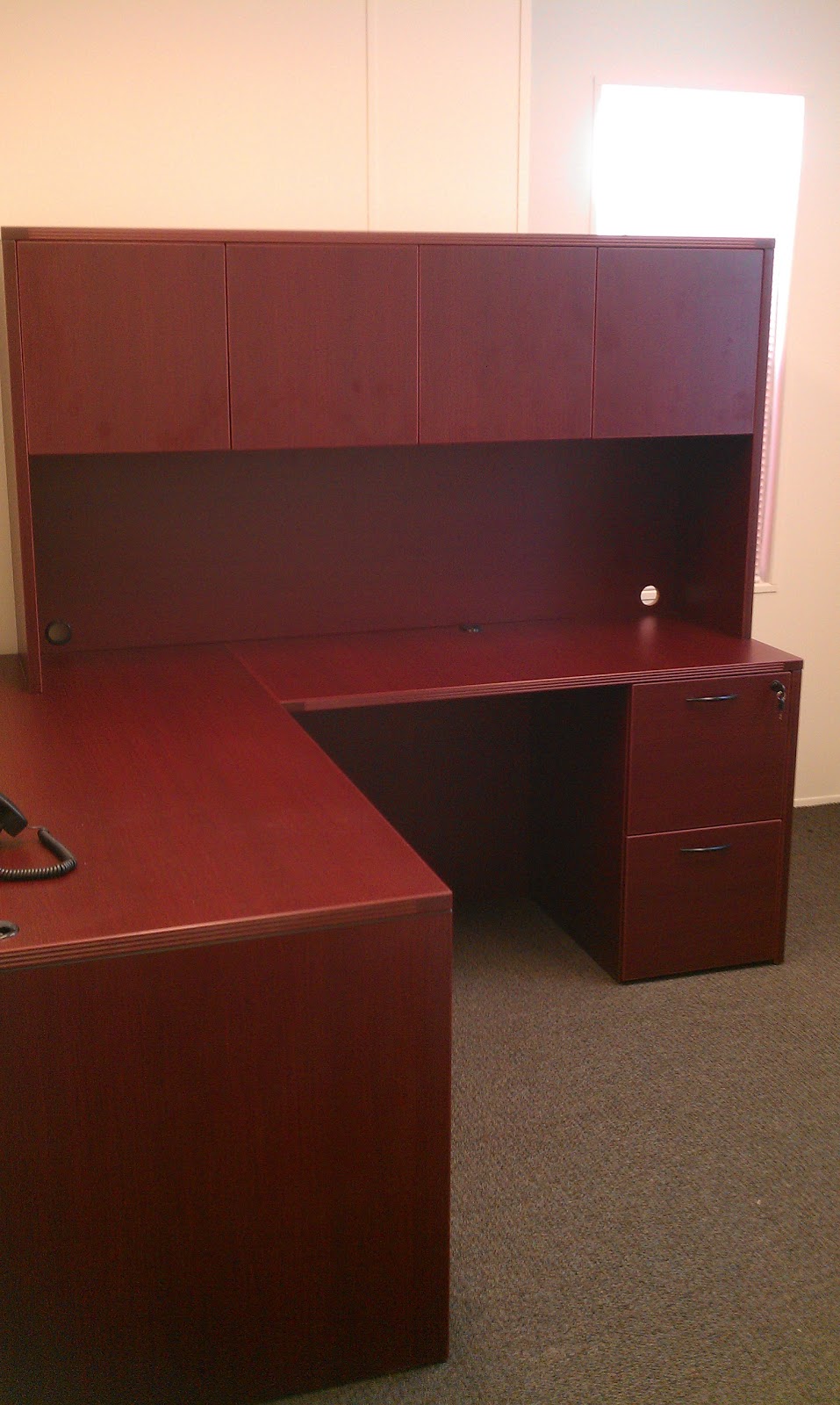 1Source Office Furniture "OFFICE FURNITURE BALTIMORE" CHERRYMAN AMBER