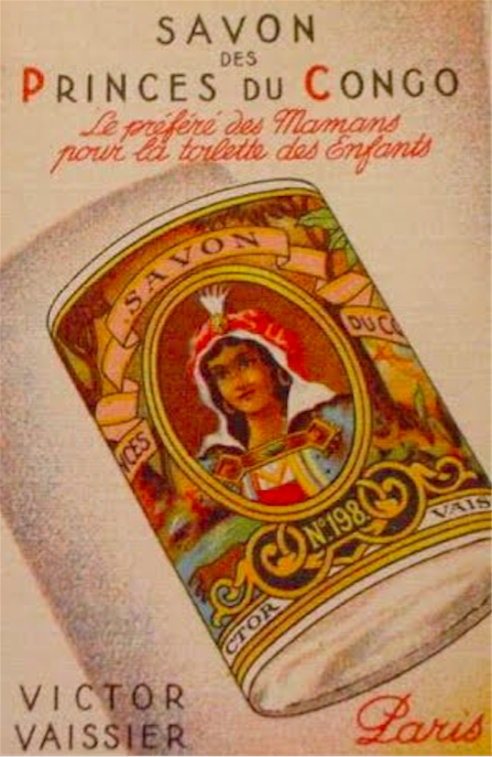 Publicité pour le savon des princes du Congo Victor Vaissier n° 198