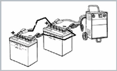 Cara mencharge baterai Paralel