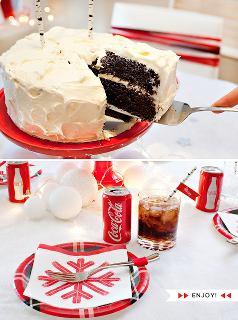 торты кремовые, торты с кока-колой, тесто на кока-коле, Новый год, торты новогодние, Рождество, стол новогодний, стол рождественский, торты, торты с кремом, выпечка, кока-кола