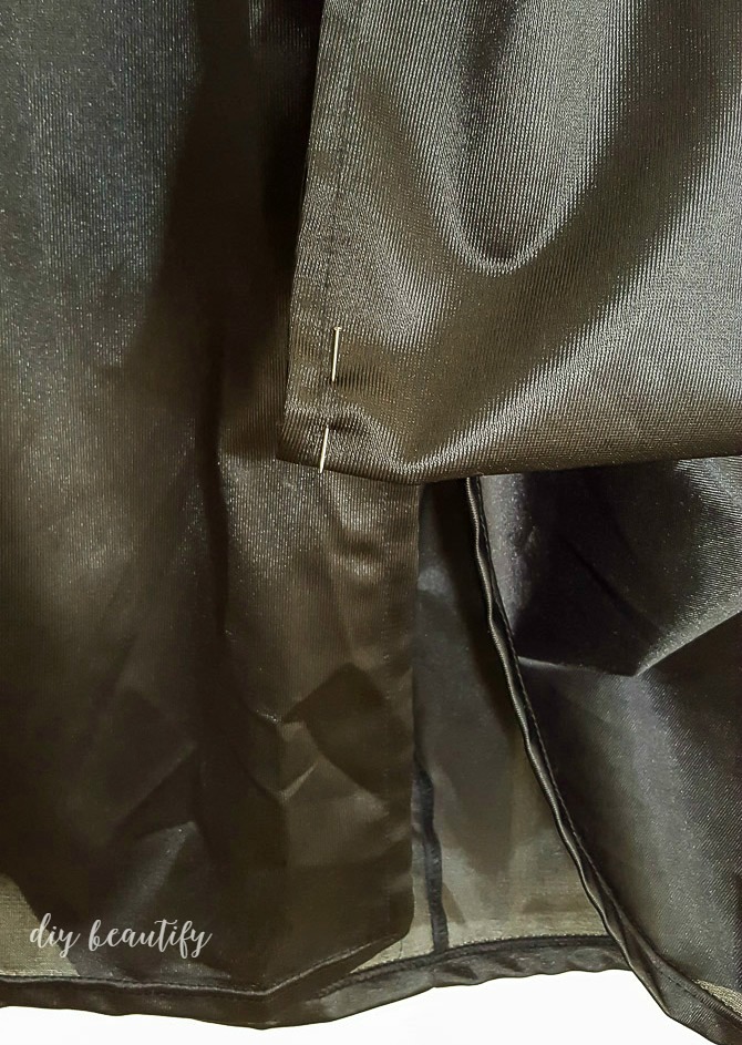 How to Easily Alter a Graduation Gown with No Sewing DIY beautify