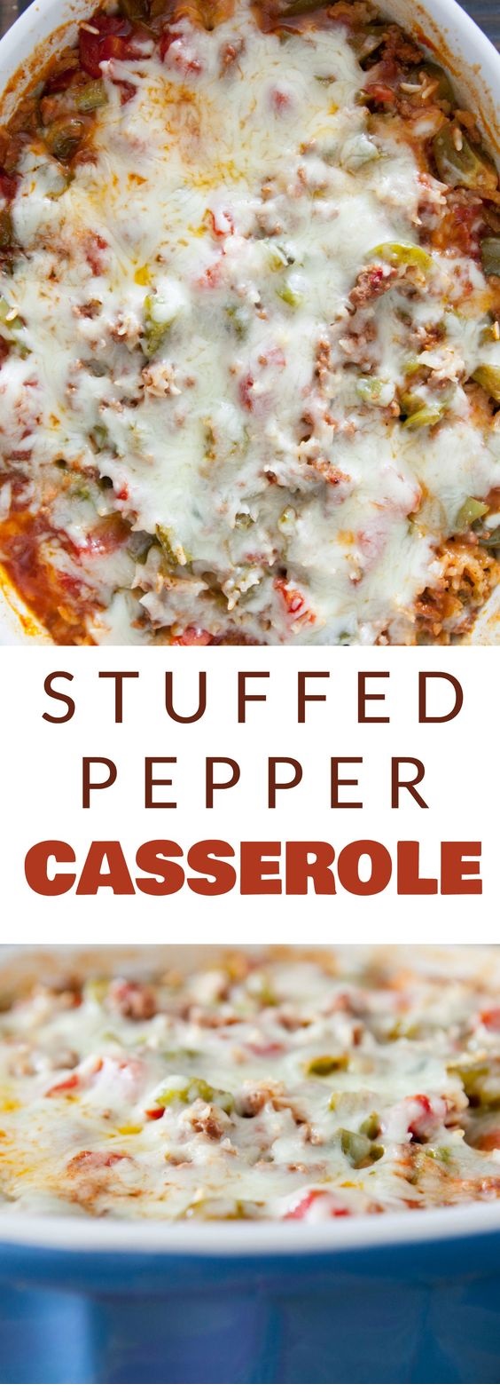 Stuffed Pepper Casserole