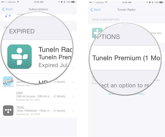 App Store ReSubscription اب ستور