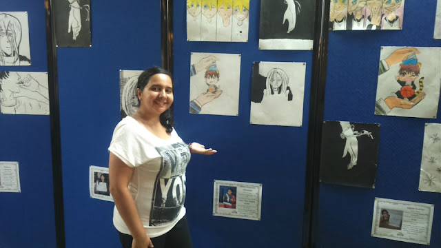 Exposición de dibujo manga en Panamá