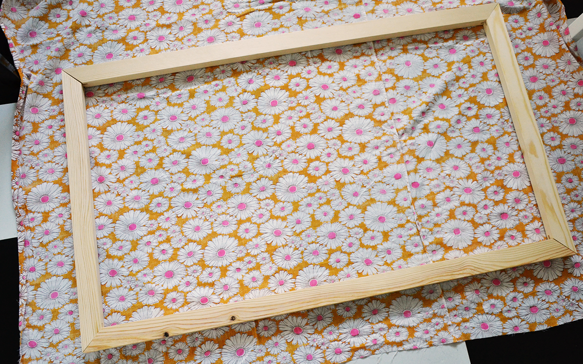 fia lotta jansson DIY framing fabric