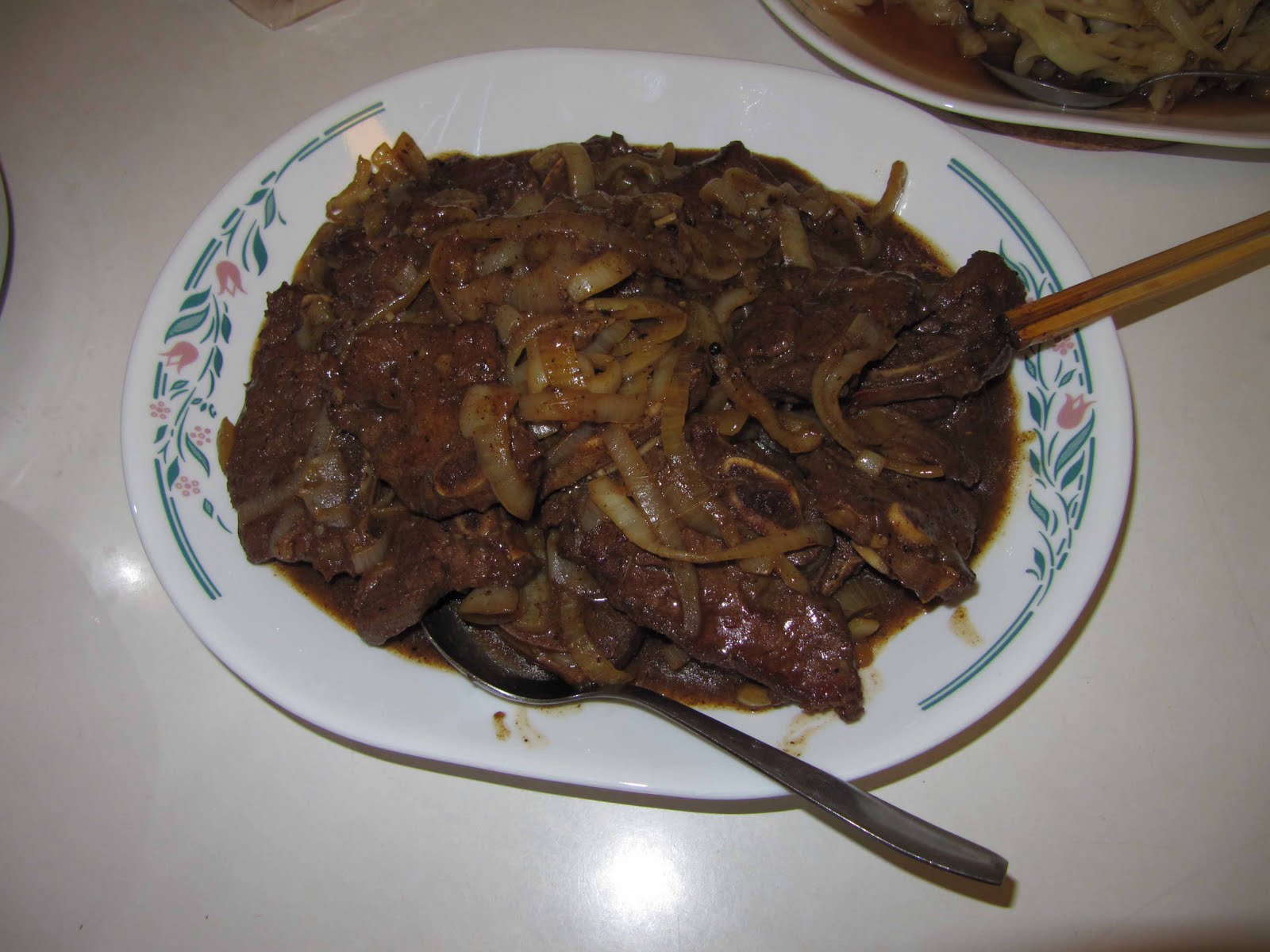 Forks & Chopsticks Beef Short Ribs in Black Pepper Sauce