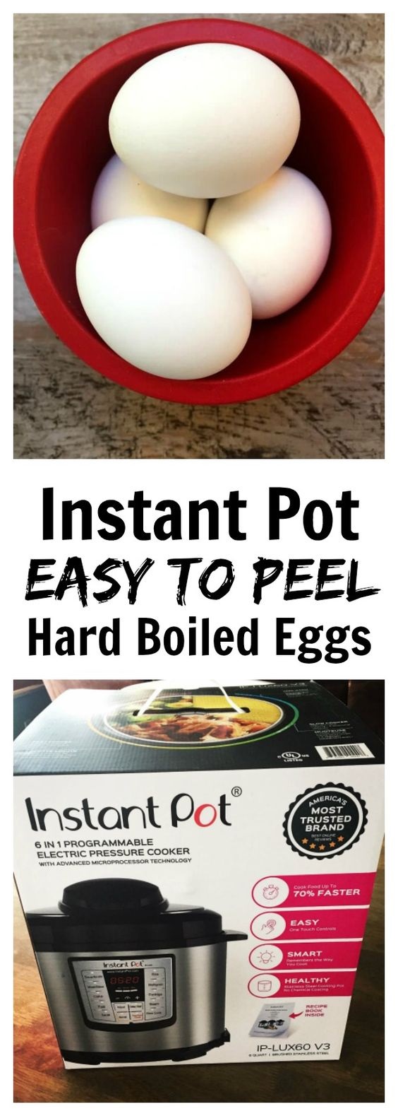 Instant Pot Hard Boiled Eggs Recipe