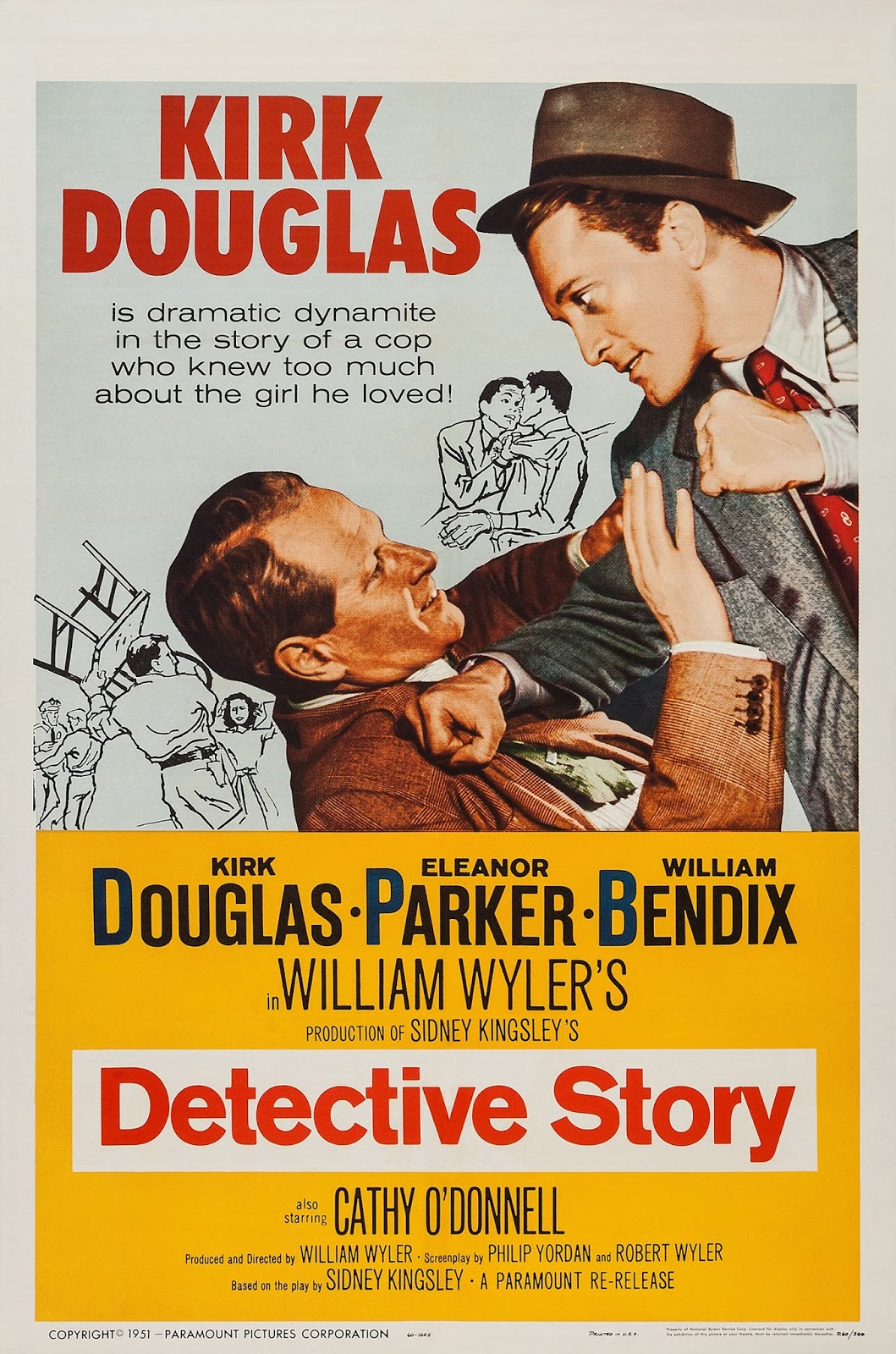 Happyotter: DETECTIVE STORY (1951)1059 x 1600