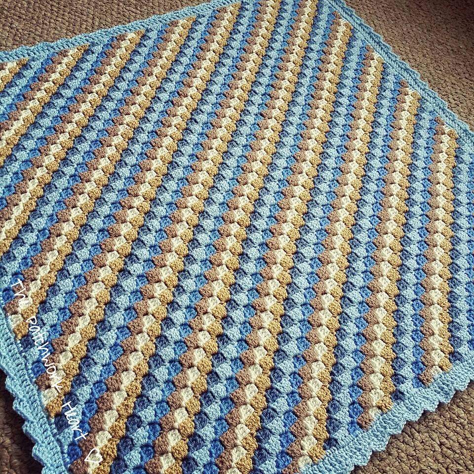 The Patchwork Heart Corner To Blanket