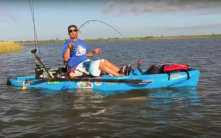 September Texas Redfish Fishing Report with Ty Southerland 30 Miles Out