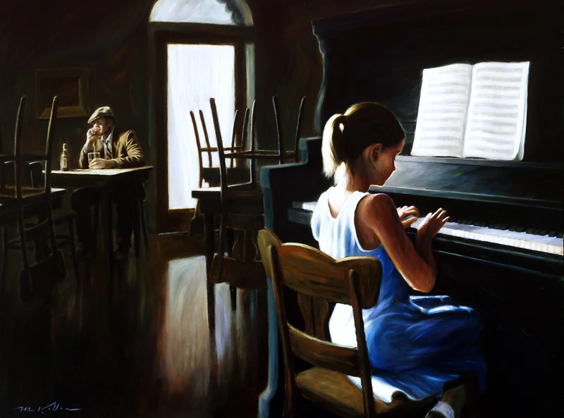 Mark Keller | American Figurative painter