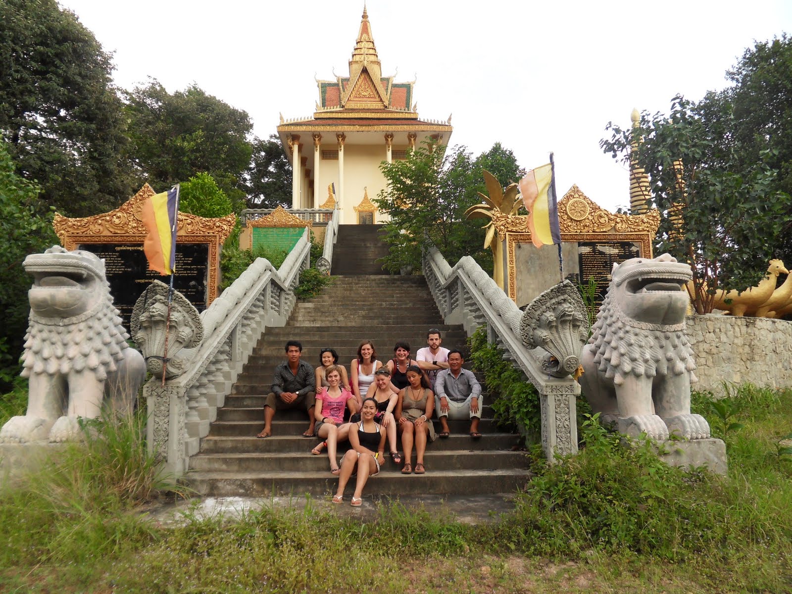 ESC Sans Frontières au Cambodge!! Bien arrivés au Cambodge!