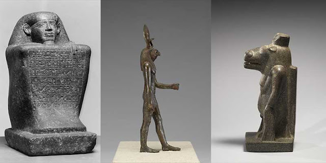 Egyptian statues Egyptian statues