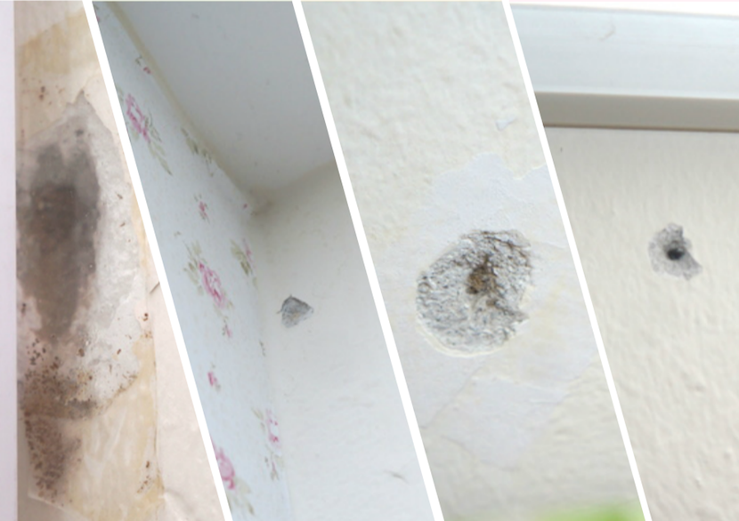 How to Repair Cracked wall and Nailing Holes DIY