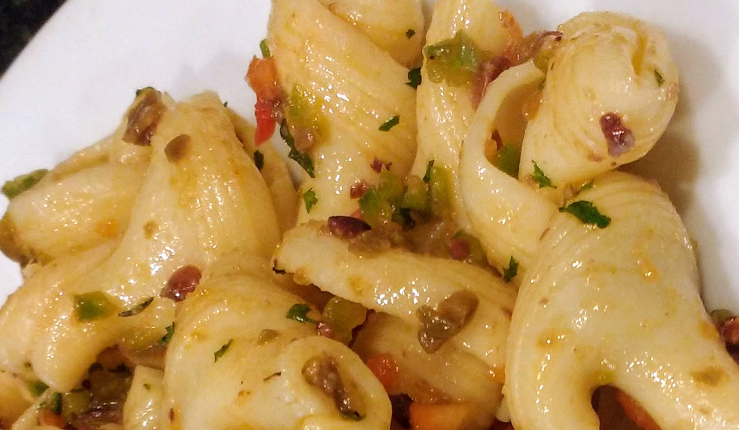 Olive Tapenade Pasta Salad