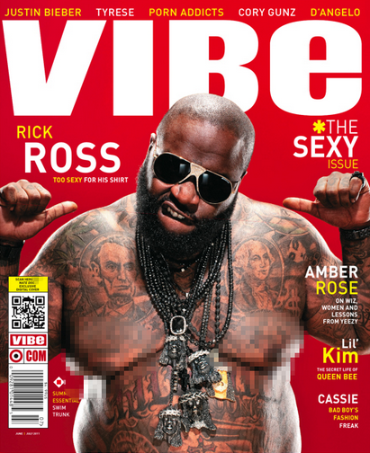 rick ross vibe magazine cover. Rick Ross covers Vibe Magazine