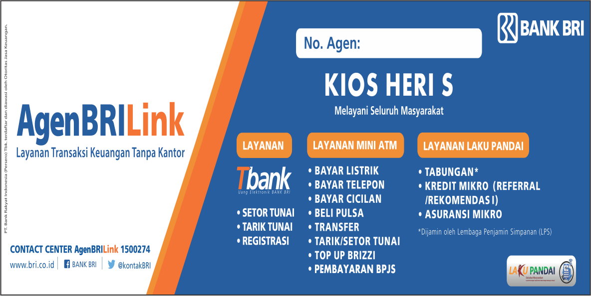 Desain Spanduk Agen Brilink kumpulan contoh spanduk