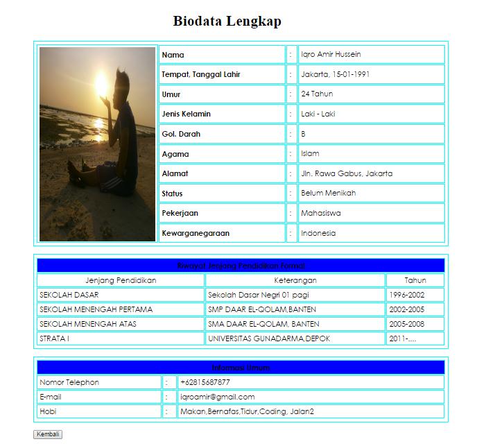 Download Source Code Template Biodata Fortfolio Dengan Html Dan Css ...