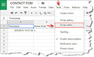 Salah satu kelebihan dari google form adalah tersedianya fasilitas  Mengaktifkan Notifikasi Email Google Form ke 2 akun email sekaligus