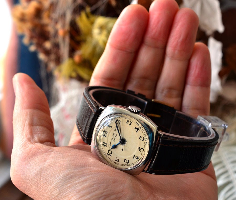 アンティーク OMEGA(オメガ) SHOCK-PROOF LEVER 機械式手巻き腕時計アンティーク時計 | RIP CORD
