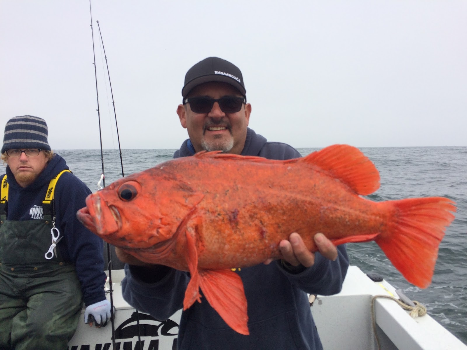 Brookings, Oregon, Fishing Charters Giant vermilion rockfish caught by