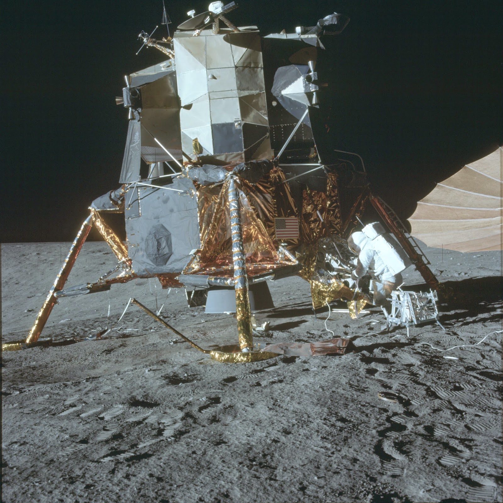 Las imágenes menos conocidas de las Misiones Apolo