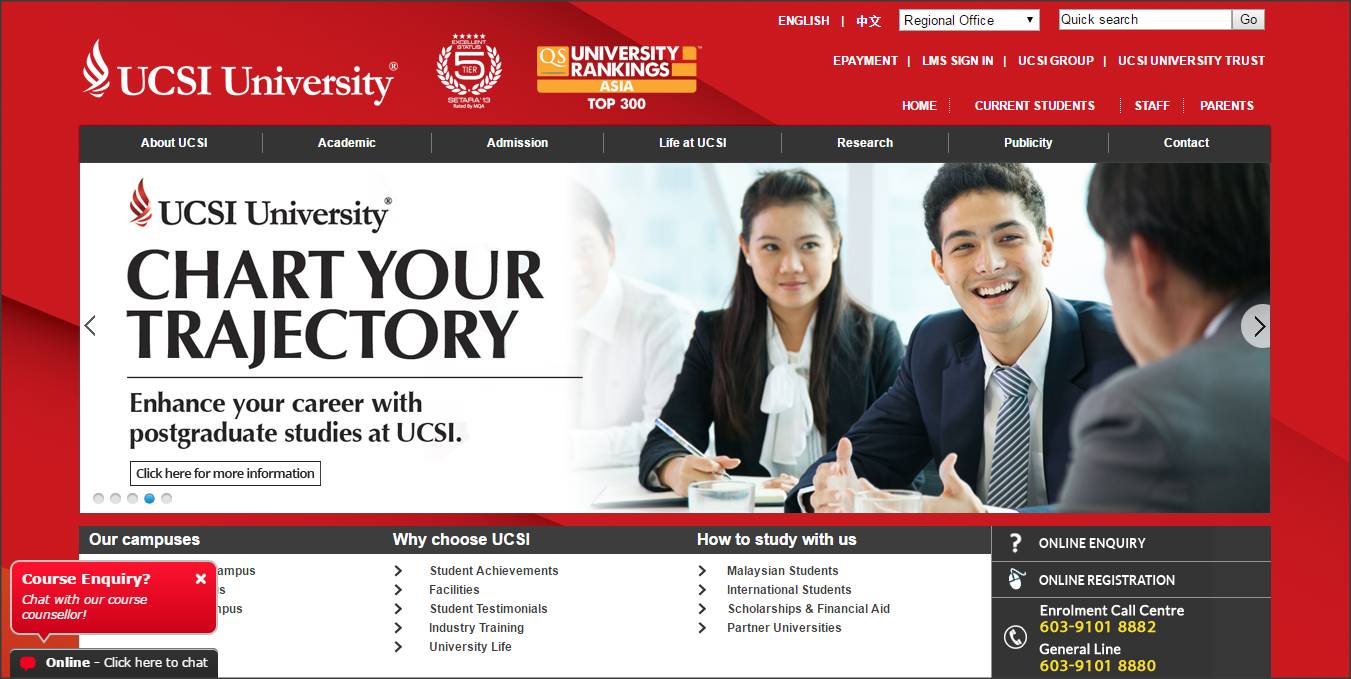 Beasiswa Kuliah S2 Dan S3 Di Malaysia Dari Ucsi University | Berkuliah.com