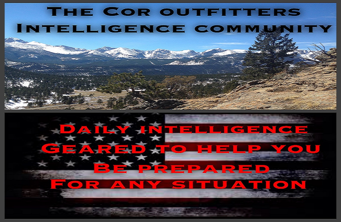 The Cor Outfitters Intelligence Community