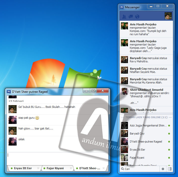 facebook messenger free download windows 7