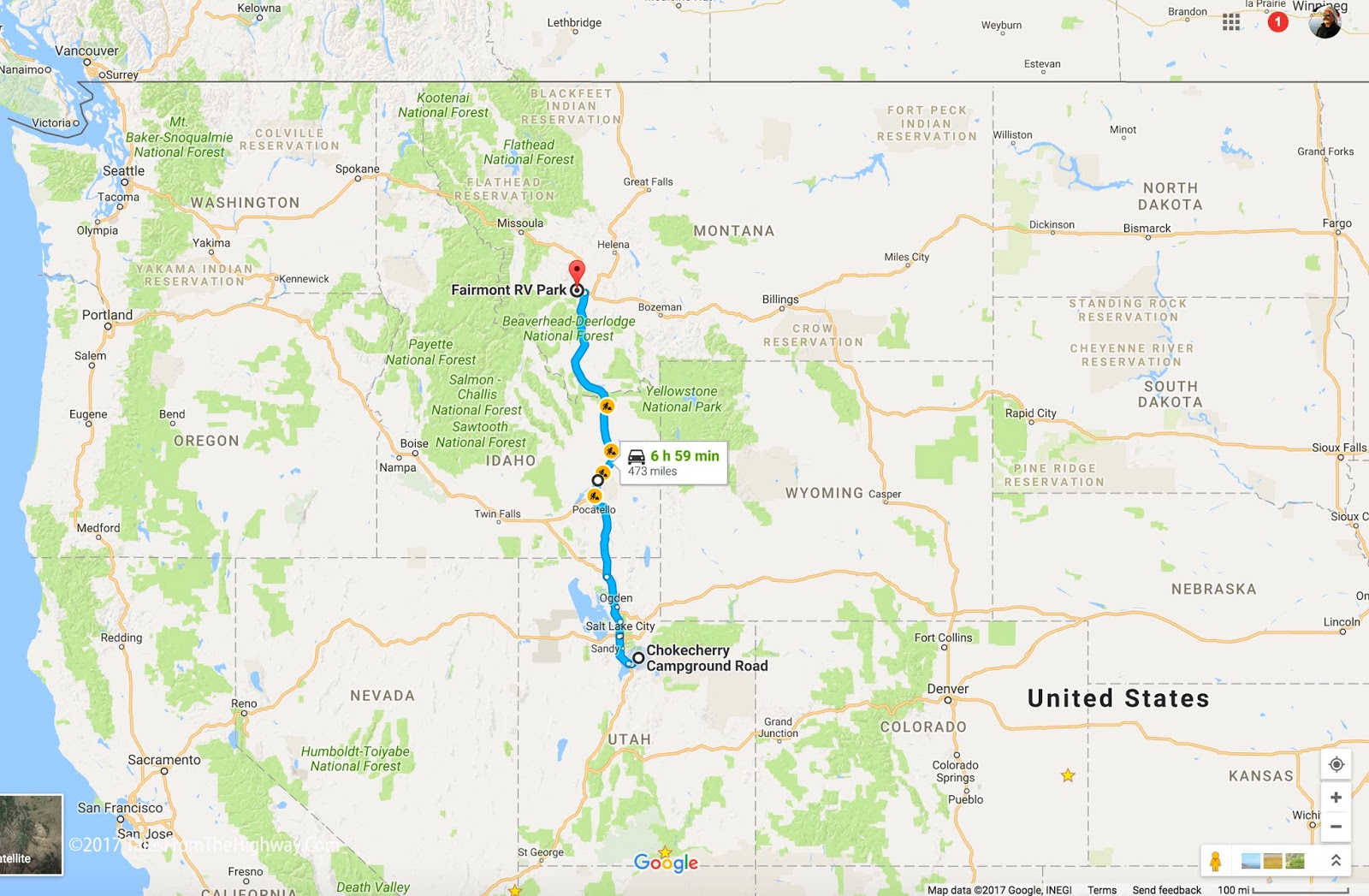 Tales from the Highway Butte Montana