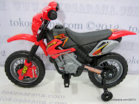 3 Motor Mainan Aki JUNIOR JT014 Motocross