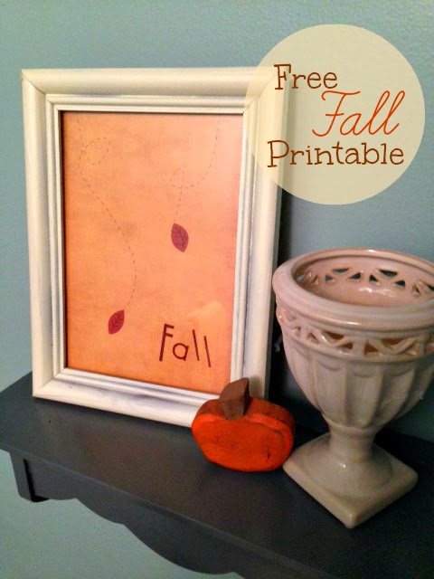 It Freezes Beautifully: Free Fall Printable